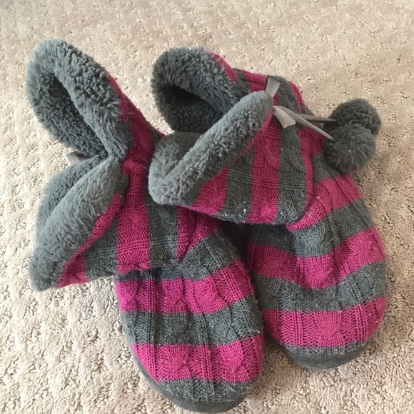 striped slippers - Picture 2 of 4